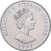 PITCAIRN EILANDEN, Elizabeth II, 1 Dollar, 1997, Royal Mint, 97ème anniversaire