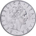 Italy, 50 Lire, 1975, Rome, Stainless Steel, EF(40-45), KM:95.1