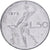 Italie, 50 Lire, 1975, Rome, Acier inoxydable, TTB, KM:95.1