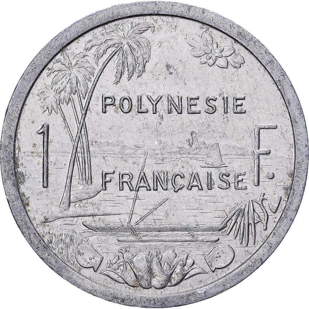 Polinezja Francuska, Franc, 2001, Paris, Aluminium, EF(40-45), Lecompte:23c