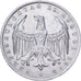 Duitsland, 3 Mark, Weimar Constitution, 1922, Hambourg, Aluminium, PR, KM:29