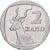 Südafrika, 2 Rand, 1989, Nickel Plated Copper, SS, KM:139