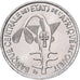 West Afrikaanse Staten, 100 Francs, 2002, Nickel, PR+, KM:4
