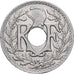 Francia, 25 Centimes, Lindauer, 1915, Paris, Níquel, MBC, Gadoury:379, KM:867