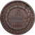Italian States, SARDINIA, Carlo Felice, 5 Centesimi, 1826, Turin, Copper
