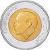 Moneta, Marocco, al-Hassan II, 5 Dirhams, 1987/AH1407, Paris, BB, Bi-metallico