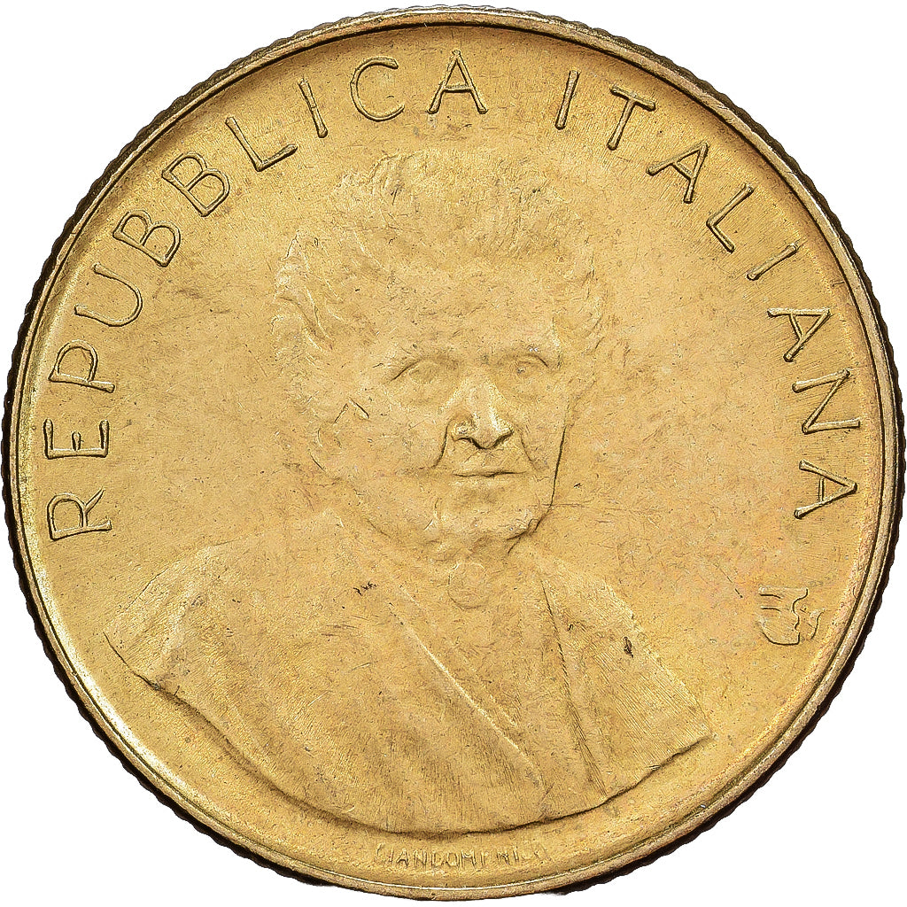 Italy, 200 Lire, 1980, Rome, Aluminum-Bronze, VF(30-35), KM:107