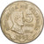 Philippines, 5 Piso, 1997, Acier plaqué laiton, VF(30-35), KM:272