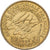 Cameroon, 25 Francs, 1958, Aluminum-Bronze, EF(40-45), KM:12
