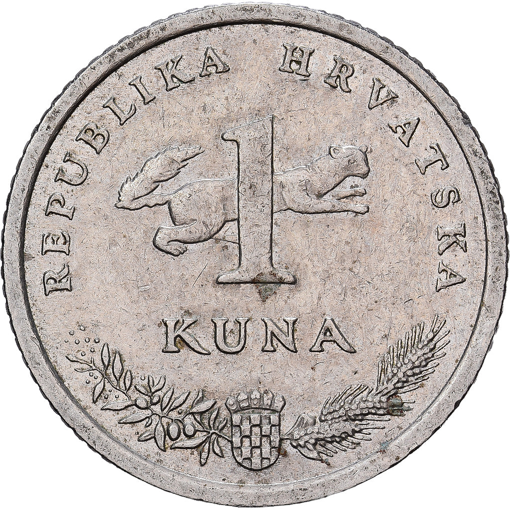 Croacia, Kuna, 1999, Cobre - níquel - cinc, BC+, KM:9.1