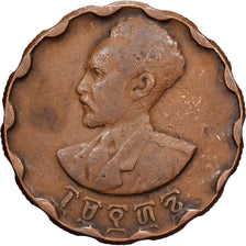 Äthiopien, Haile Selassie I, 25 Cents, Haya Amist Santeem, 1944, Paris, Kupfer
