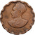 Etiopía, Haile Selassie I, 25 Cents, Haya Amist Santeem, 1944, Paris, Cobre