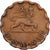 Etiopía, Haile Selassie I, 25 Cents, Haya Amist Santeem, 1944, Paris, Cobre