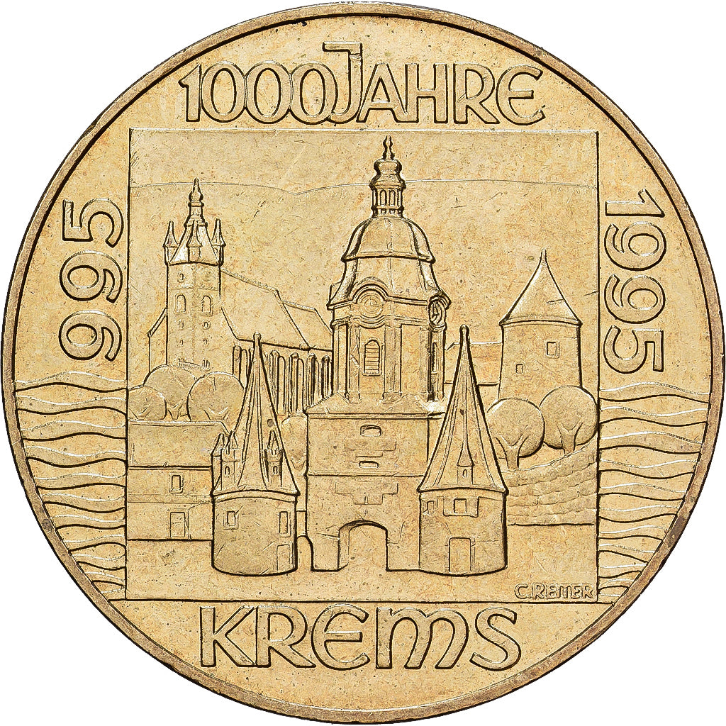Austria, 20 Schilling, 1995, Copper-Aluminum-Nickel, EF(40-45), KM:3022