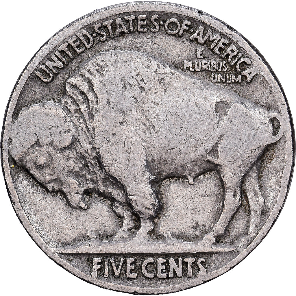 Vereinigte Staaten, 5 Cents, Buffalo Nickel, 1928, U.S. Mint, Kupfer-Nickel, S