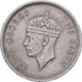 Coin, Hong Kong, George VI, 50 Cents, 1951, VF(30-35), Copper-nickel, KM:27.1