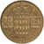 Mónaco, Rainier III, 20 Francs, Vingt, 1950, Paris, Aluminio - bronce, BC+