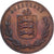 Guernsey, 8 Doubles, 1914, Heaton, Bronzen, ZF, KM:14