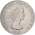 Groot Bretagne, Elizabeth II, Crown, Churchill, 1965, Cupro-nikkel, FR+, KM:910
