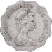 Hong Kong, Elizabeth II, 2 Dollars, 1975, Kupfer-Nickel, S+, KM:37