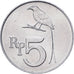 Indonesia, 5 Rupiah, 1970, Alluminio, BB+, KM:22