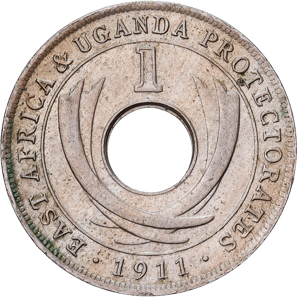 Afrique orientale britannique, George VI, Cent, 1911, Heaton, Bronze, TB+, KM:29