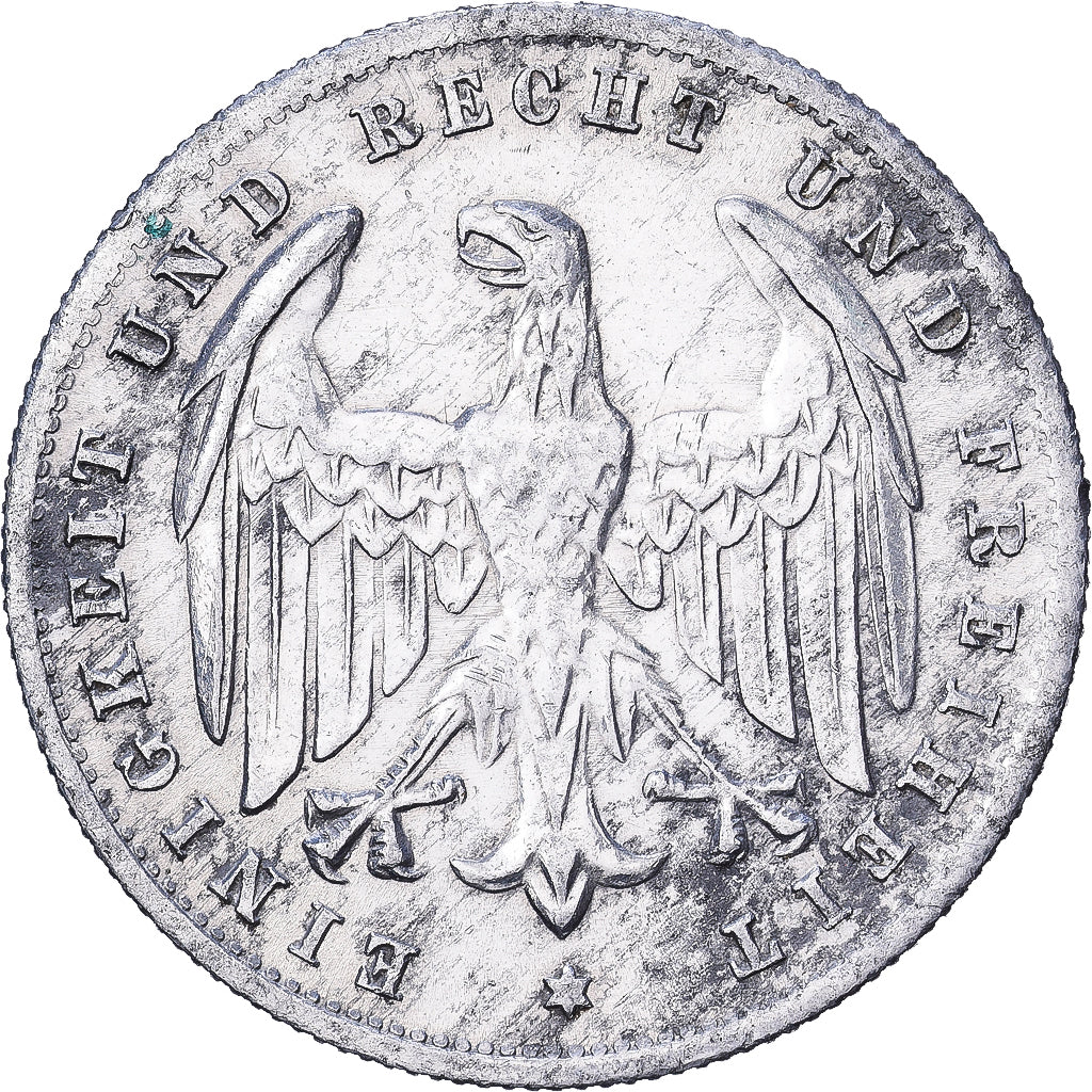 Deutschland, 500 Mark, 1923, Berlin, Weimar Republic, Aluminium, S+, KM:36