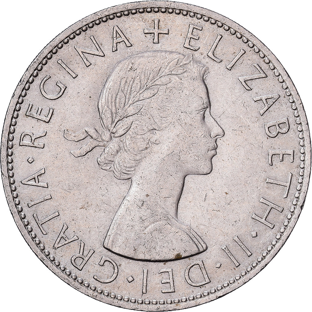 Grã-Bretanha, Elizabeth II, Half crown, 1967, British Royal Mint
