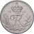 Munten, Denemarken, Frederik IX, 10 Öre, 1954, Copenhagen, FR+, Copper-nickel