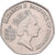 Guernsey, Elizabeth II, 20 Pence, 1990, Heaton, SS+, Copper-nickel, KM:44