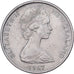 Nueva Zelanda, 5 Cents, 1967, Royal Mint, Cupronickel, BC+