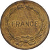 Francia, 2 Francs, 1944, Philadelphia, Rame-alluminio, BB, Gadoury:537