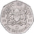 Kenya, 5 Shillings, 1985, British Royal Mint, Nickel plated steel, SS, KM:23a
