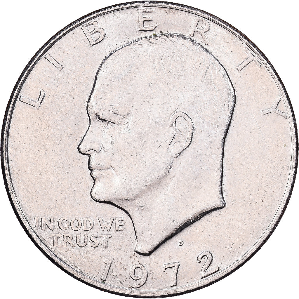 Vereinigte Staaten, Dollar, 1972, Denver, Cupronickel, SS, KM:203