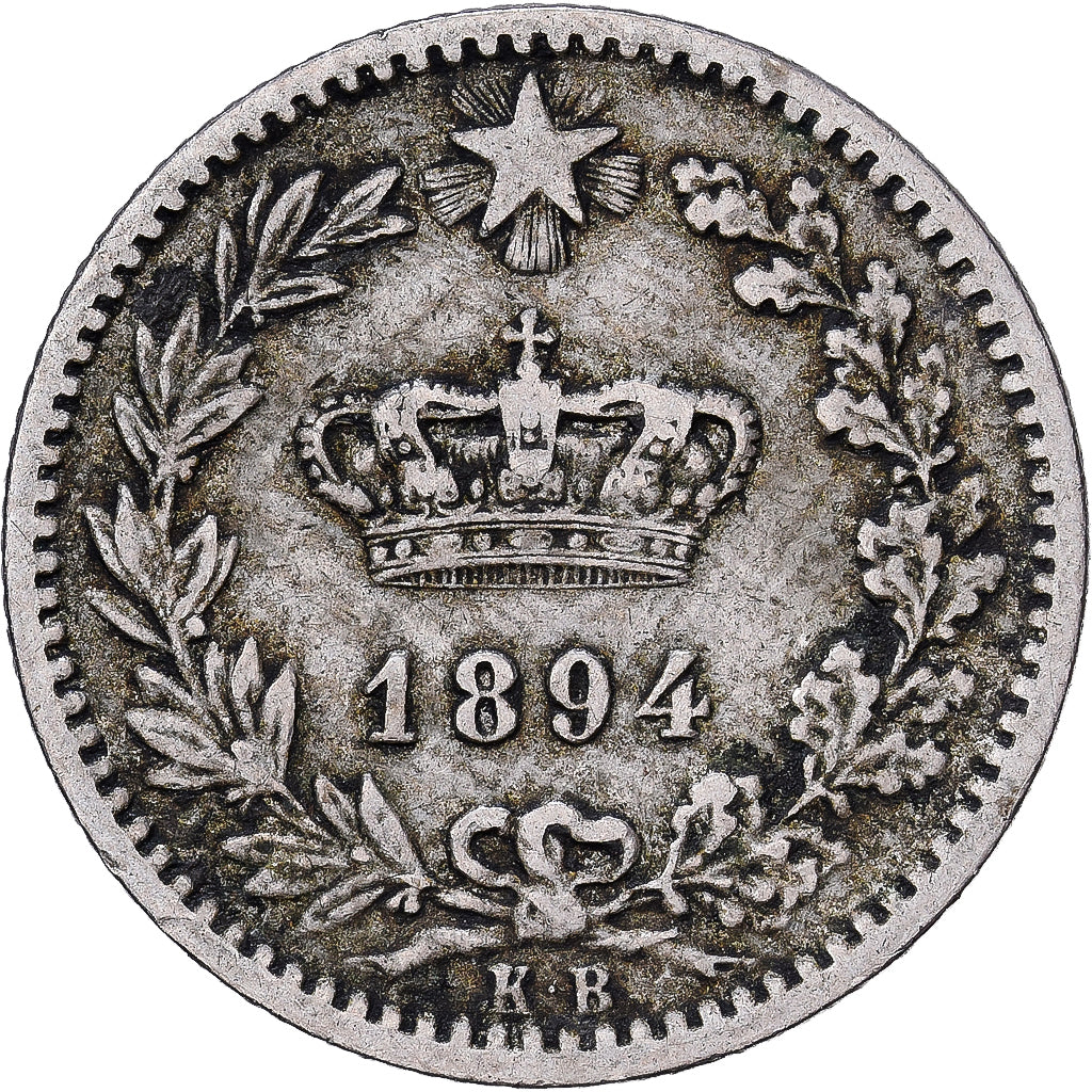Italie, Humbert Ier, 20 Centesimi, 1894, Berlin, Cupro-nickel, TTB, KM:28.1