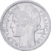France, 2 Francs, Morlon, 1945, Paris, Aluminium, TTB, Gadoury:538a, KM:886a.1