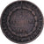 Italian States, SARDINIA, Carlo Felice, 5 Centesimi, 1826, Turin, Copper