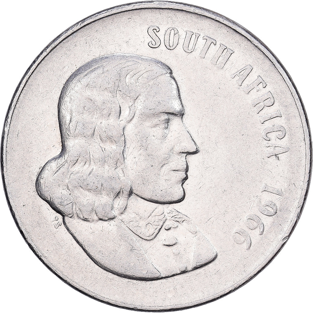 Münze, Südafrika, 50 Cents, 1966, SS, Nickel, KM:70.1