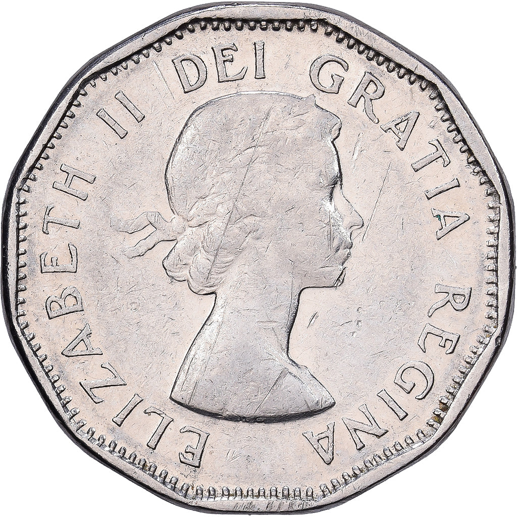Münze, Kanada, Elizabeth II, 5 Cents, 1962, Royal Canadian Mint, Ottawa, SS