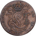 Belgium, Leopold I, 5 Centimes, 1837, Copper, VF(20-25), KM:5.2