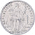 Polinésia Francesa, 2 Francs, 2000, Paris, Alumínio, EF(40-45), Lecompte:38