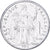 New Caledonia, 2 Francs, 2013, Pessac, Aluminum, MS(63), KM:14