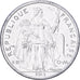 New Caledonia, 2 Francs, 2013, Pessac, Aluminum, MS(63), KM:14