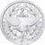 New Caledonia, 2 Francs, 2013, Pessac, Aluminum, MS(63), KM:14