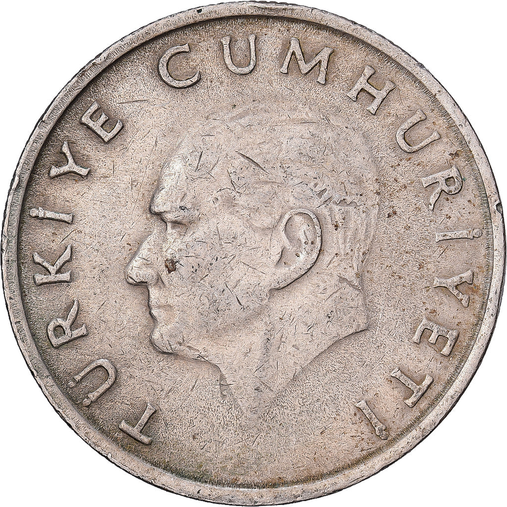 Turquie, 100 Lira, 1988, Cuivre-Nickel-Zinc (Maillechort), TB+, KM:967