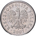 Polonia, 20 Groszy, 2007, Warsaw, Cobre - níquel, MBC+, KM:280