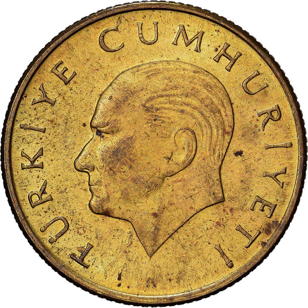 Turkey, 100 Lira, 1989, Aluminum-Bronze, VF(30-35), KM:988