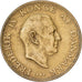 Dänemark, Frederik IX, Krone, 1948, Copenhagen, Aluminum-Bronze, S+, KM:837.1