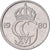 Suécia, Carl XVI Gustaf, 50 Öre, 1980, Cobre-níquel, AU(50-53), KM:855