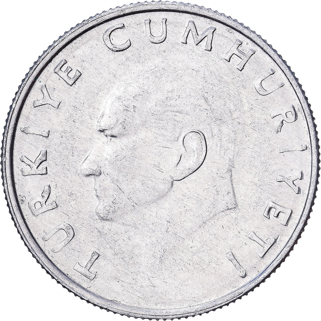 Turquie, 25 Lira, 1988, Aluminium, TTB, KM:975